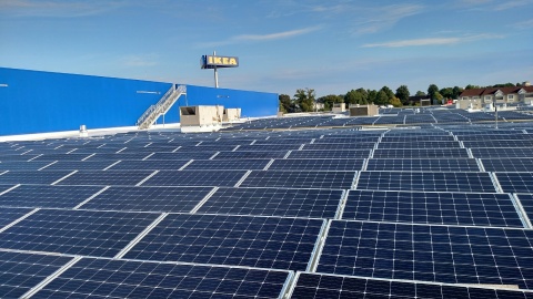 Future IKEA Norfolk to be equipped with Hampton Roads’ largest solar rooftop array and EV charging stations