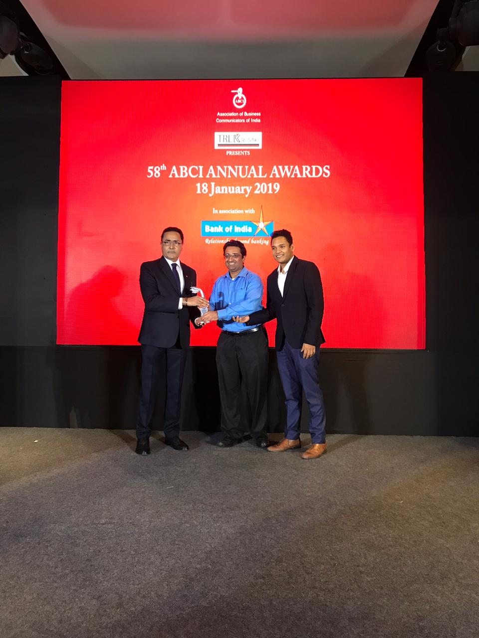 Tata Power bags two awards at the 58th Annual Association of Business Communicators of India Awards
