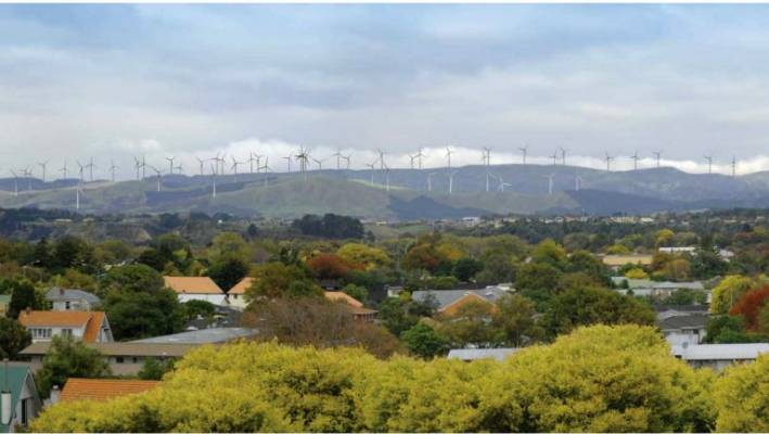 Mercury to build first 33 of 60 consented wind turbines at Turitea near Palmerston North in New Zealand