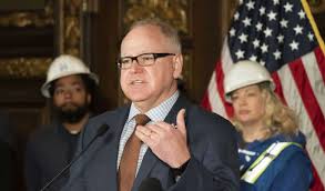Walz sets goal: 100 percent carbon-free electricity by 2050