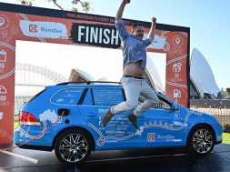 Dutchman Ends World’s Longest Electric Car Trip In Australia