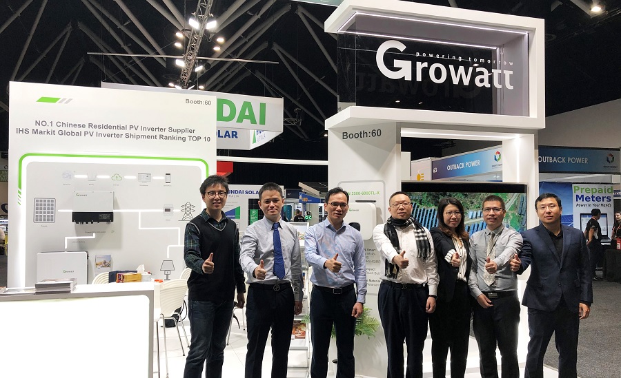 Growatt Presenting Latest Product Models in a Row of Exhibitions