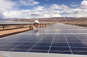 On South America’s largest solar farm, Chinese power radiates