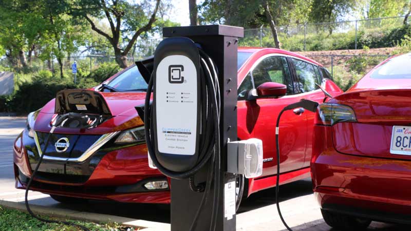 New home charger can charge two electric cars at once