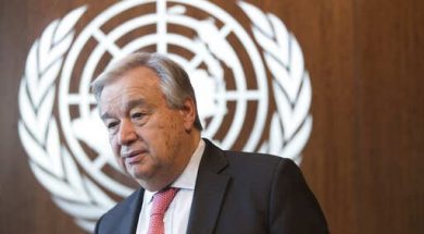 UN chief Guterres says world ‘not on track’ with climate change