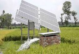 No proposal to give free solar pumps to farmers