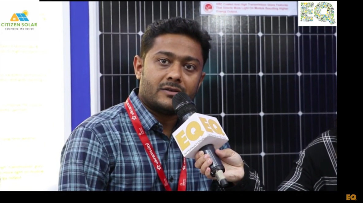 EQ in conversation with Mr. Harsh Jain – Director at Citizen Solar