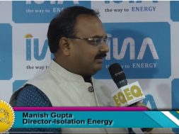 EQ in conversation with Mr. Manish Gupta – Director at Insolation Energy