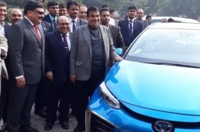 Toyota India Exhibits Its Clean & Green Mobility Solutions In New Delhi-1