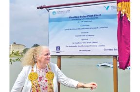 Norwegian Ambassador opens Sri Lanka’s first floating solar plant