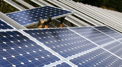 School gets solar panel, kicks off major project