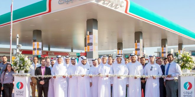 Two new solar-powered ENOC service stations open in Dubai
