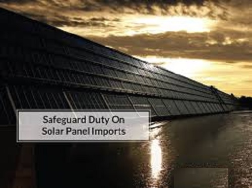 Initiation of Review Investigation for continued imposition of Safeguard Duty on imports of “Solar Cells whether or not assembled in modules or panels” into India.