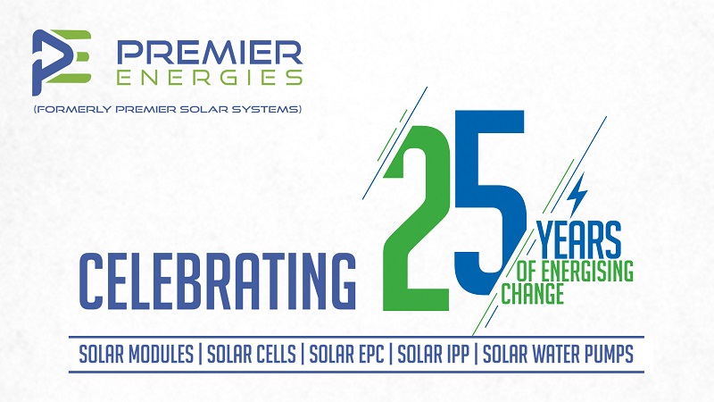 Premier Energies Raises INR 200 crore Private Equity from GEF Capital, Plan to Triple Capacity by 2023 with an investment outlay of INR 1200 crore – EQ Mag Pro