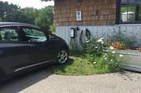 Electric vehicle charging an important amenity