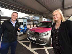 Scotland’s largest electric vehicle charging station officially opened in Falkirk
