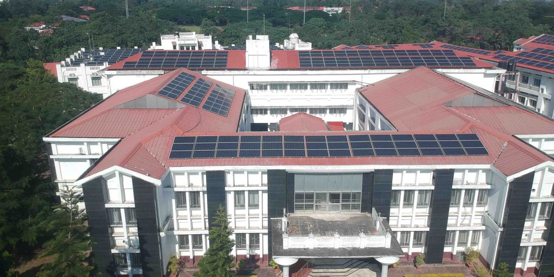Tezpur University generates electricity from solar power