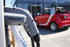Electric vehicle charging stations increase in a county that barely uses them
