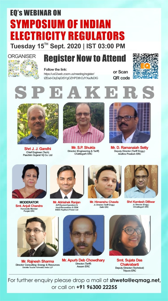 EQ Webinar on Symposium of Indian Electricity Regulators