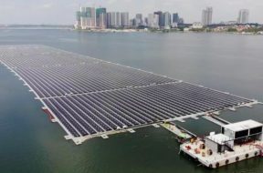 Sunseap completes offshore floating solar farm in Straits of Johor