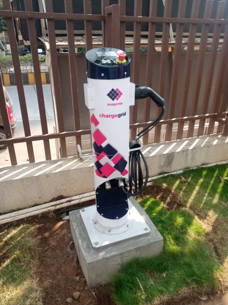 Magenta installs India’s First EV charging solution – ChargeGrid Prisma dedicated for Residential Complexes