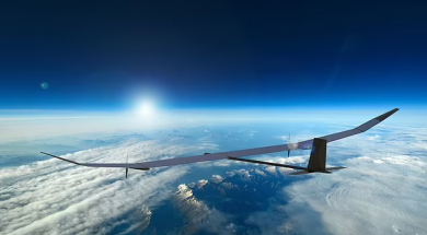 A British-built solar powered drone with a 115ft wingspan that can stay in the air for over a year will be an alternative to low Earth orbit satellites, its developers claim