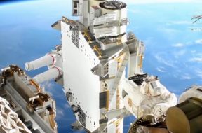Peekaboo NASA Astronauts Float in Space to Install Solar Arrays at ISS in Mesmerizing Video