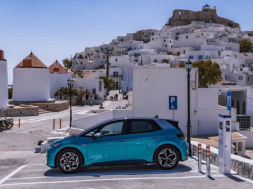 Volkswagen’s electric cars to help this Greece island to go green