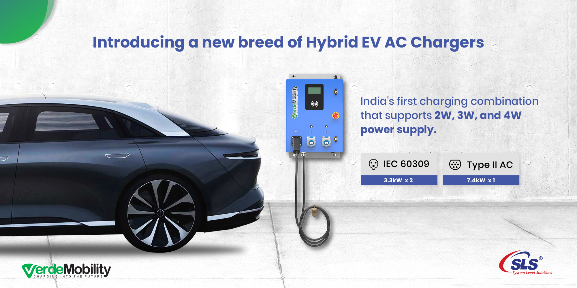 VerdeMobility Launches the First Ever Hybrid AC EV Chargers in India For Multi-Protocol Charging