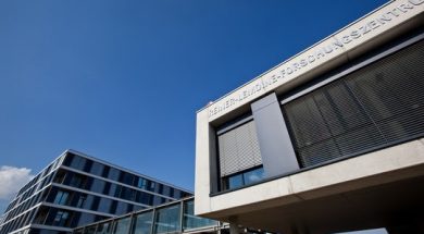 Reiner Lemoine research center Thalheim, exterior view