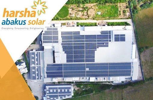 Glad to share, Harsha Abakus Solar commissioned 2 MW (1 MW each) solar rooftop project at leading textile factory in Gujarat – EQ Mag Pro