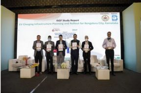 ISGF study report on EV charging infrastructure planning and rollout for Bengaluru released by V Sunill Kumar, Minister for Energy, Govt of Karnataka