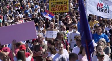 Serbs protest against lithium mining, other environmental problems