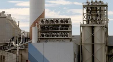 World’s largest plant capturing carbon from air starts in Iceland