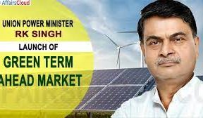 R K Singh launches Green Day Ahead Market