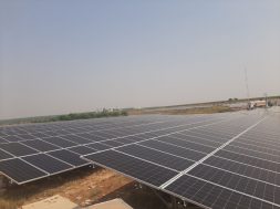 Amp 13.5MWp Project at Swami samarth solar park