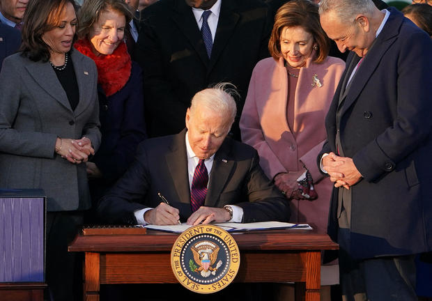Biden signs $1.2 trillion infrastructure bill into law, hailing bipartisan breakthrough – EQ Mag Pro