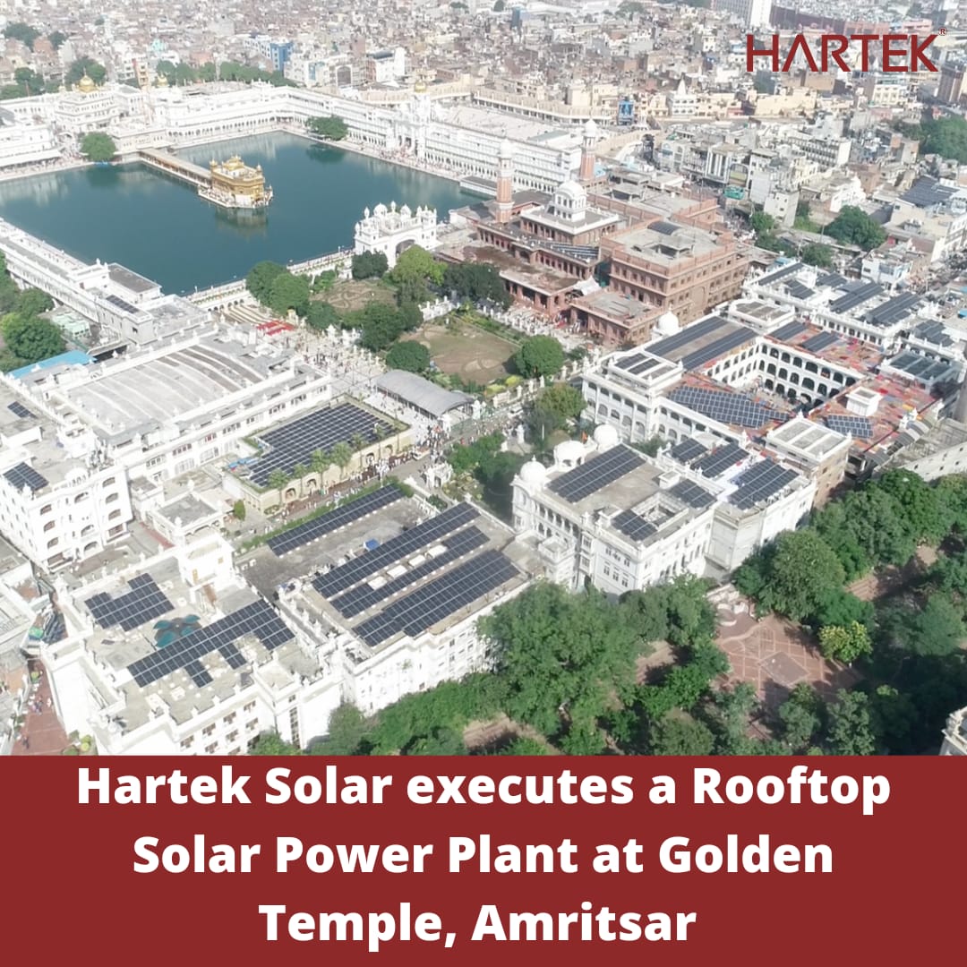 Hartek Solar executes Rooftop Solar Power Plant at Golden Temple, Amritsar – EQ Mag Pro