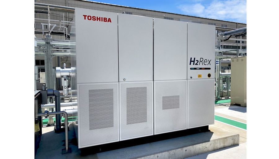 Toshiba’s Pure Hydrogen Fuel Cell System, H2Rex™, Starts Operation at Toyota Motor Corporation’s Honsha Plant – EQ Mag Pro