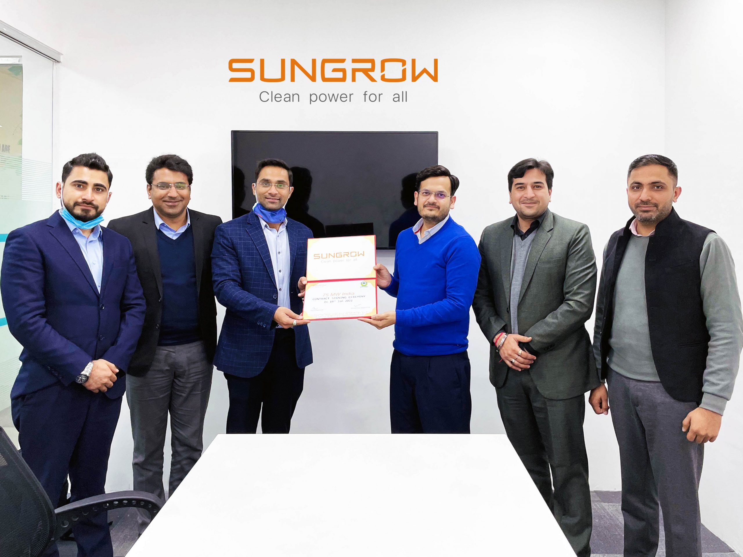 Sungrow Supplies the 75 MW Solar Power Project Partnered by SJVN and Solarworld Energy Solutions in Uttar Pradesh