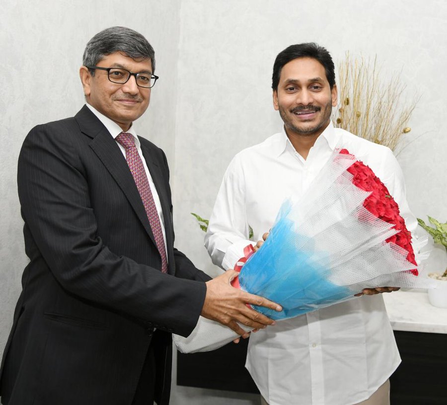 NTPC official discussed possibilities for collaborating with Govt. of AP