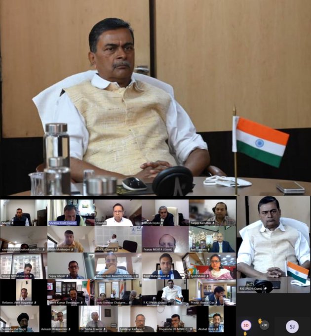 Hon’ble Minister of Power and New & Renewable Energy, Shri RK Singh, chaired a Stakeholders Consultation on PLI Scheme for High-Efficiency Solar PV Modules – EQ Mag Pro