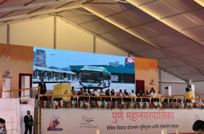 Hon’ble Prime Minister of India, Shri Narendra Modi Ji has dedicated a fleet of 150 Electric Buses manufactured by Olectra in Pune for Public Transport