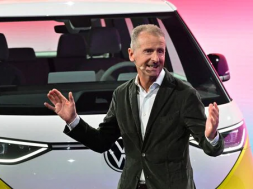 Volkswagen CEO says can’t go all-in with electric vehicles just yet
