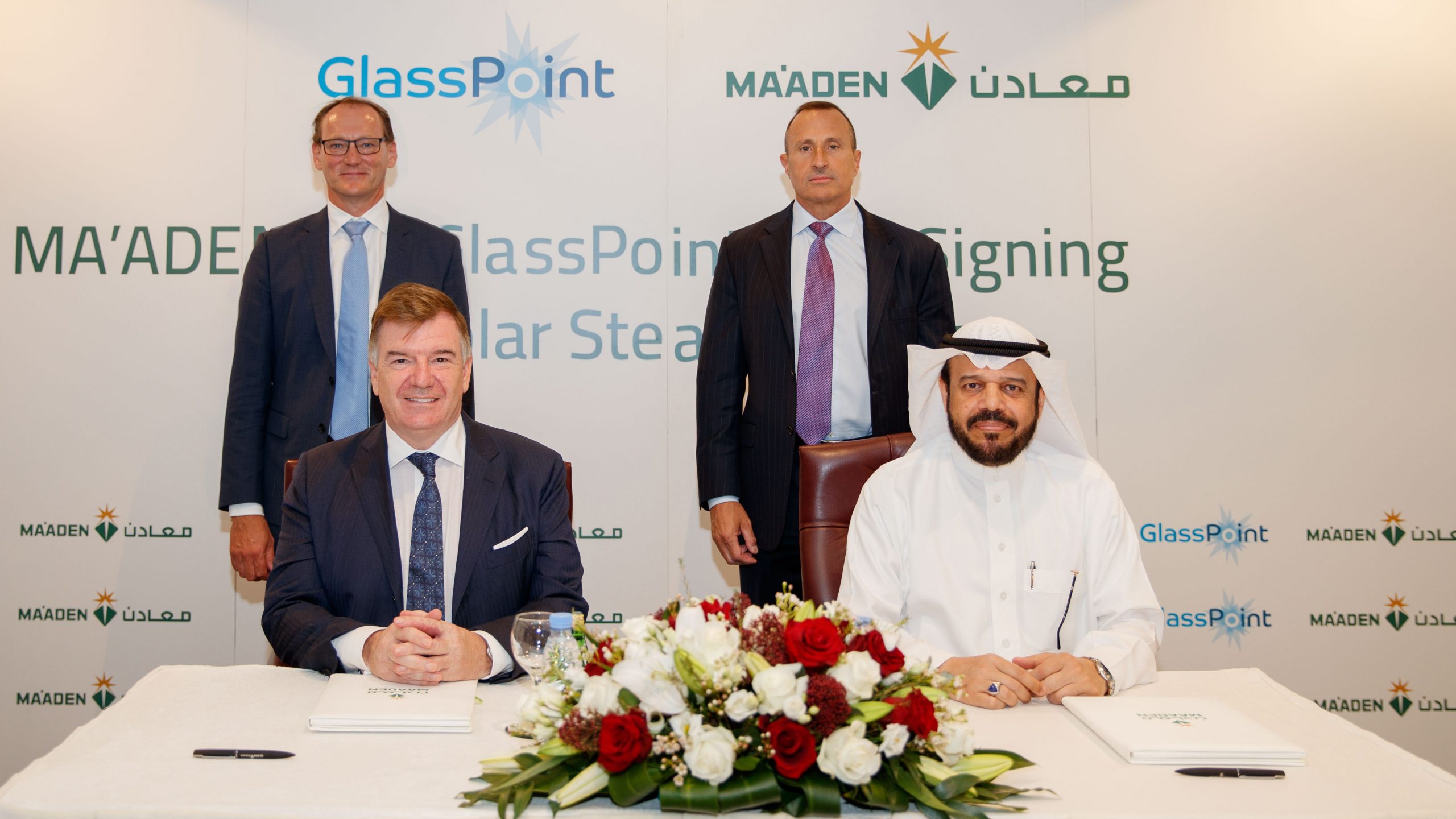 Saudi Arabia’s leading mining company signs an MOU to facilitate the study to develop the first solar steam project in the kingdom to decarbonize MA’ADEN’s alumina refinery