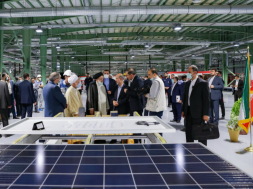 Iran’s Largest Solar Module Manufacturing Plant With 500 MW Annual Capacity Inaugurated