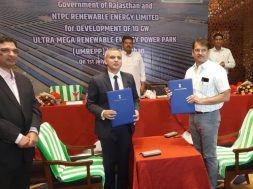 NTPC Renewable Energy Limited signs MOU with the Government of Rajasthan for the Development of 10 GW Ultra Mega Renewable Energy Power Parks (UMREPP) in Rajasthan