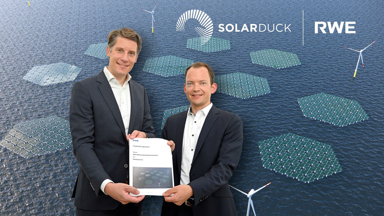 RWE and SolarDuck accelerate technology development and commercialization of offshore floating solar at scale – EQ Mag Pro