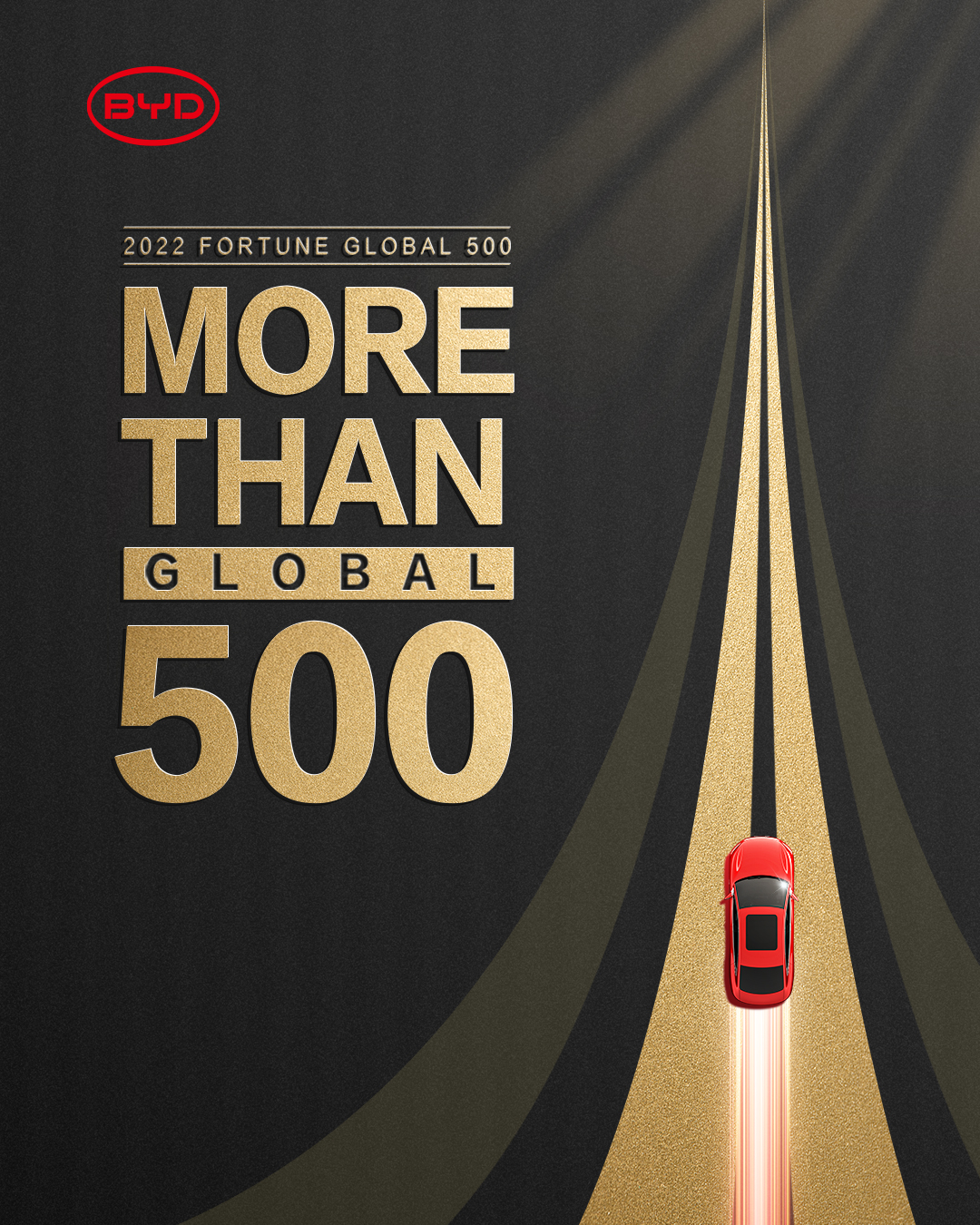 BYD Made the Fortune Global 500 List for 2022 – EQ Mag Pro