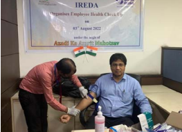 IREDA organises health check‐up for employees